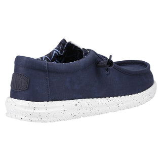 HEYDUDE Wally Stretch Canvas Mens Slip On Shoes