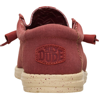 HEYDUDE Wally Stretch Canvas Mens Slip On Shoes