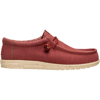 HEYDUDE Wally Stretch Canvas Mens Slip On Shoes