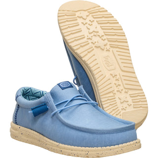 HEYDUDE Wally Stretch Canvas Mens Slip On Shoes