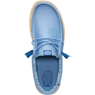 HEYDUDE Wally Stretch Canvas Mens Slip On Shoes