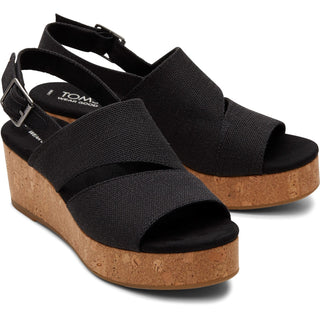TOMS Claudine Womens Wedge Sandals