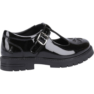 Hush Puppies Fiona Patent Girls School Shoes