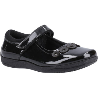 Hush Puppies Christina Patent School Shoes
