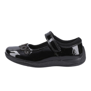 Hush Puppies Christina Patent School Shoes