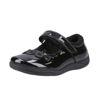 Hush Puppies Christina Patent School Shoes