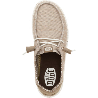 HEYDUDE Wendy Stretch Sox Womens Slip On Shoes