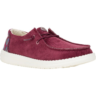 HEYDUDE Wendy Corduroy Leo Womens Shoes