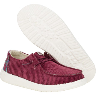 HEYDUDE Wendy Corduroy Leo Womens Shoes
