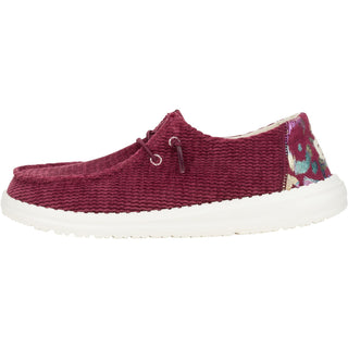 HEYDUDE Wendy Corduroy Leo Womens Shoes
