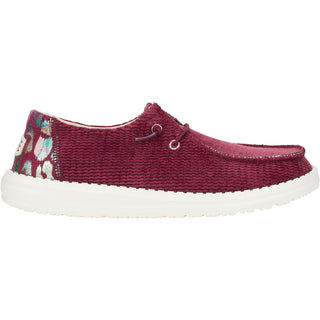 HEYDUDE Wendy Corduroy Leo Womens Shoes