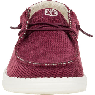 HEYDUDE Wendy Corduroy Leo Womens Shoes
