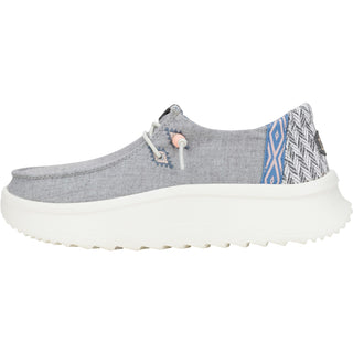 HEYDUDE Wendy Peak Chambray Woven Womens Shoes