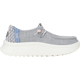 HEYDUDE Wendy Peak Chambray Woven Womens Shoes