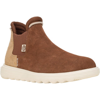 HEYDUDE Branson Suede Novelty Womens Ankle Boots