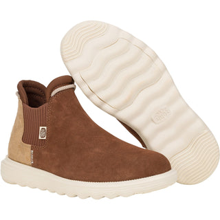 HEYDUDE Branson Suede Novelty Womens Ankle Boots