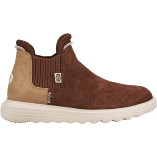 HEYDUDE Branson Suede Novelty Womens Ankle Boots
