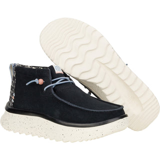HEYDUDE Wendy Peak Hi Suede Womens Ankle Boots