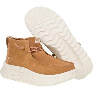 HEYDUDE Wendy Peak Hi Suede Womens Ankle Boots