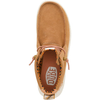 HEYDUDE Wendy Peak Hi Suede Womens Ankle Boots