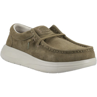 HEYDUDE Wally COMF Suede Mens Slip On Shoes