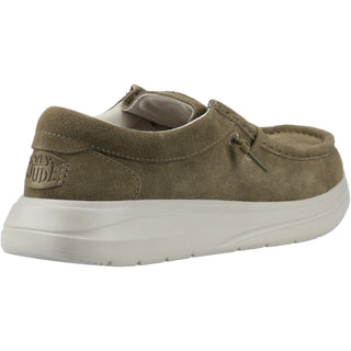 HEYDUDE Wally COMF Suede Mens Slip On Shoes