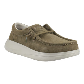 HEYDUDE Wally COMF Suede Mens Slip On Shoes