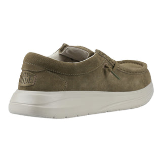 HEYDUDE Wally COMF Suede Mens Slip On Shoes