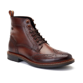 Base London Dealer Mens Brogue Boots
