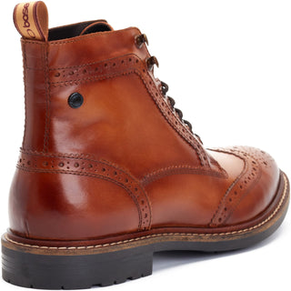 Base London Dealer Mens Brogue Boots