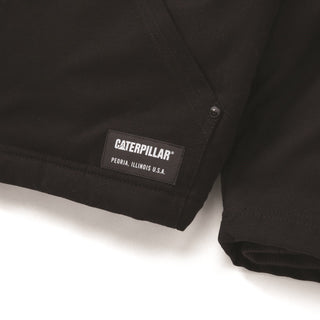 Caterpillar Hooded Sherpa Lined Mens Jacket