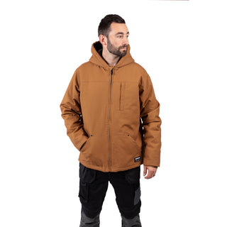 Caterpillar Hooded Sherpa Lined Mens Jacket
