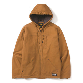 Caterpillar Hooded Sherpa Lined Mens Jacket