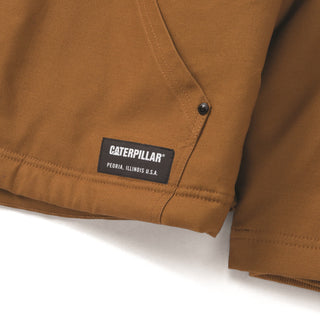 Caterpillar Hooded Sherpa Lined Mens Jacket