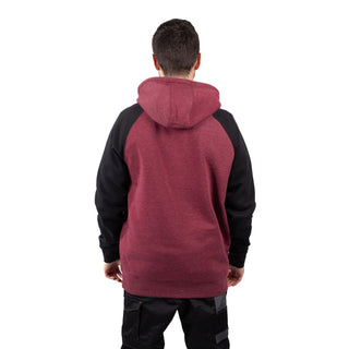 Caterpillar Raglan Hooded Sweatshirt Mens Hoodie