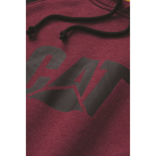 Caterpillar Raglan Hooded Sweatshirt Mens Hoodie