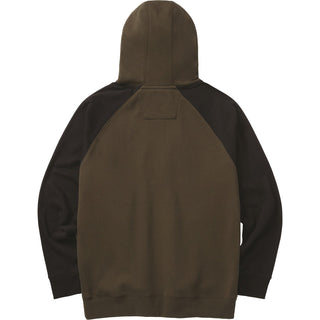 Caterpillar Raglan Hooded Sweatshirt Mens Hoodie