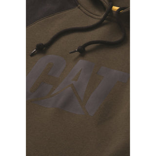 Caterpillar Raglan Hooded Sweatshirt Mens Hoodie