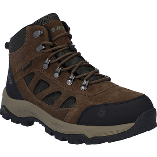 Hi-Tec Bandera Expedition Waterproof Mens Wide Fit Hiking Trainers