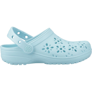 Crocs Classic Floral Cut Out Toddlers Clogs