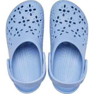 Crocs Classic Floral Cut Out Toddlers Clogs
