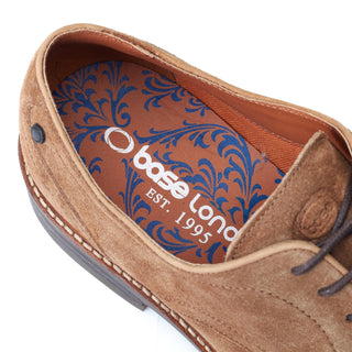 Base London Mawley Mens Suede Derby Shoes