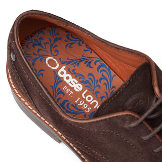 Base London Mawley Mens Suede Derby Shoes