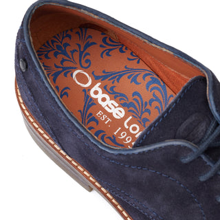 Base London Mawley Mens Suede Derby Shoes