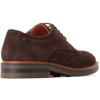 Base London Hatfield Mens Suede Brogue Shoes