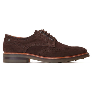 Base London Hatfield Mens Suede Brogue Shoes