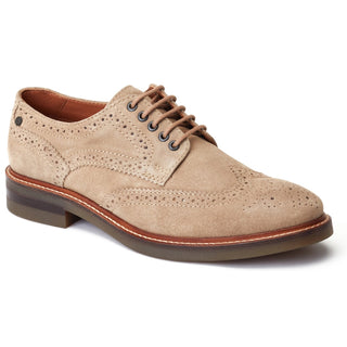 Base London Hatfield Mens Suede Brogue Shoes