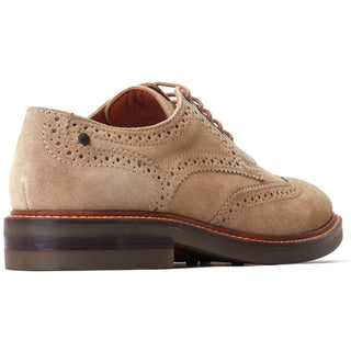 Base London Hatfield Mens Suede Brogue Shoes