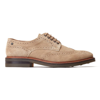 Base London Hatfield Mens Suede Brogue Shoes