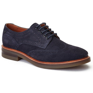 Base London Hatfield Mens Suede Brogue Shoes